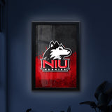 University of Northern Illinois Backlit LED Light Up Wall Sign | NCAA College Team Backlit LED Framed Lite Up Wall Decor