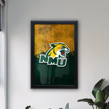 Northern Michigan University Backlit LED Light Up Wall Sign | NCAA College Team Backlit LED Framed Lite Up Wall Decor