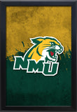 Northern Michigan University Backlit LED Light Up Wall Sign | NCAA College Team Backlit LED Framed Lite Up Wall Decor