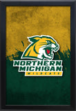 Northern Michigan University Backlit LED Light Up Wall Sign | NCAA College Team Backlit LED Framed Lite Up Wall Decor