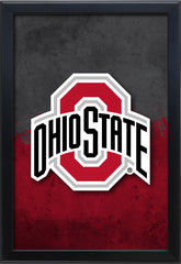 Ohio State University Backlit LED Light Up Wall Sign | NCAA College Team Backlit LED Framed Lite Up Wall Decor