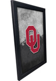 Oklahoma University Backlit LED Light Up Wall Sign | NCAA College Team Backlit LED Framed Lite Up Wall Decor