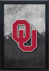 Oklahoma University Backlit LED Light Up Wall Sign | NCAA College Team Backlit LED Framed Lite Up Wall Decor