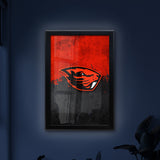 Oregon State University Backlit LED Light Up Wall Sign | NCAA College Team Backlit LED Framed Lite Up Wall Decor