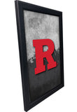 Rutgers Backlit LED Light Up Wall Sign | NCAA College Team Backlit LED Framed Lite Up Wall Decor