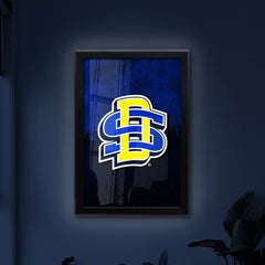 South Dakota State University Backlit LED Light Up Wall Sign | NCAA College Team Backlit LED Framed Lite Up Wall Decor