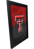 Texas Tech University Backlit LED Light Up Wall Sign | NCAA College Team Backlit LED Framed Lite Up Wall Decor
