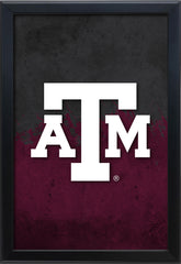 Texas A&M Backlit LED Light Up Wall Sign | NCAA College Team Backlit LED Framed Lite Up Wall Decor
