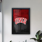 University of Nevada Las Vegas Backlit LED Light Up Wall Sign | NCAA College Team Backlit LED Framed Lite Up Wall Decor