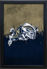 US Naval Academy Backlit LED Light Up Wall Sign | NCAA College Team Backlit LED Framed Lite Up Wall Decor