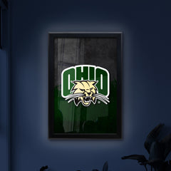 Ohio University Backlit LED Light Up Wall Sign | NCAA College Team Backlit LED Framed Lite Up Wall Decor