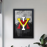 Virginia Military Institute Backlit LED Light Up Wall Sign | NCAA College Team Backlit LED Framed Lite Up Wall Decor