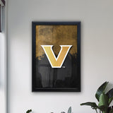 Vanderbilt University Backlit LED Light Up Wall Sign | NCAA College Team Backlit LED Framed Lite Up Wall Decor