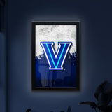 Villanova University Backlit LED Light Up Wall Sign | NCAA College Team Backlit LED Framed Lite Up Wall Decor