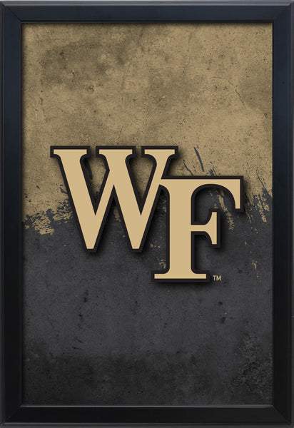 Wake Forest University Backlit LED Light Up Wall Sign | NCAA College Team Backlit LED Framed Lite Up Wall Decor