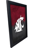 Washington State University Backlit LED Light Up Wall Sign | NCAA College Team Backlit LED Framed Lite Up Wall Decor