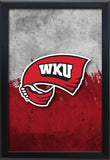 Western Kentucky University Backlit LED Light Up Wall Sign | NCAA College Team Backlit LED Framed Lite Up Wall Decor