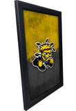 Wichita State University Backlit LED Light Up Wall Sign | NCAA College Team Backlit LED Framed Lite Up Wall Decor