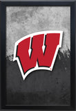 University of Wisconsin (W) Backlit LED Light Up Wall Sign | NCAA College Team Backlit LED Framed Lite Up Wall Decor