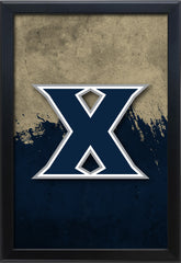 Xavier Backlit LED Light Up Wall Sign | NCAA College Team Backlit LED Framed Lite Up Wall Decor