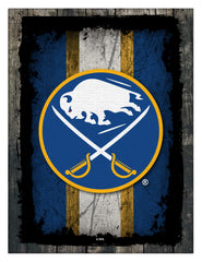 Buffalo Sabres Barn Wood Wall Art Decor Canvas