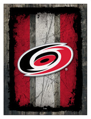 Carolina Hurricanes Barn Wood Wall Art Decor Canvas