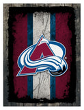 Colorado Avalanche Barn Wood Wall Art Decor Canvas
