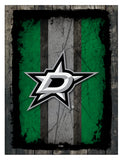 Dallas Stars Barn Wood Wall Art Decor Canvas