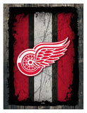 Detroit Red Wings Barn Wood Wall Art Decor Canvas