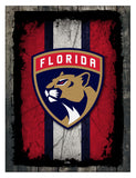 Florida Panthers Barn Wood Wall Art Decor Canvas