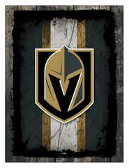 Vegas Golden Knights Barn Wood Wall Art Decor Canvas