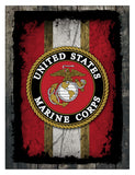 United States Marine Corps Logo Canvas