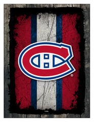 Montreal Canadiens Barn Wood Wall Art Decor Canvas