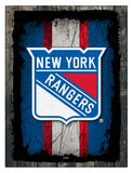New York Rangers Barn Wood Wall Art Decor Canvas