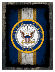 United States Navy Logo Canvas