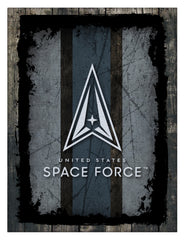 United States Space Force Logo Canvas Design 02