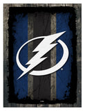 Tampa Bay Lightning Barn Wood Wall Art Decor Canvas