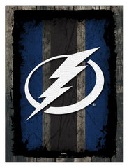 Tampa Bay Lightning Barn Wood Wall Art Decor Canvas