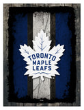 Toronto Maple Leafs Barn Wood Wall Art Decor Canvas