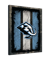 Utah Mammoth Barn Wood Wall Art Decor Canvas