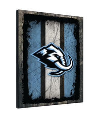 Utah Mammoth Barn Wood Wall Art Decor Canvas
