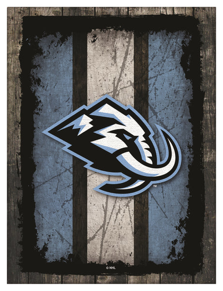 Utah Mammoth Barn Wood Wall Art Decor Canvas