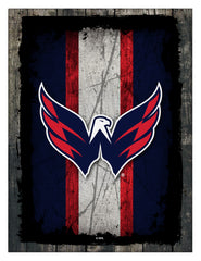 Washington Capitals Barn Wood Wall Art Decor Canvas