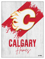 Calgary Flames Canvas Wall Art Decor Canvas