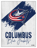 Columbus Blue Jackets Canvas Wall Art