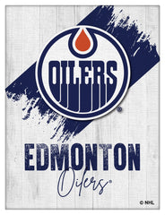 Edmonton Oilers Wall Art Decor Canvas
