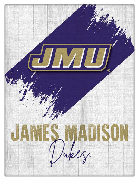 James Madison University Logo Wall Decor Canvas