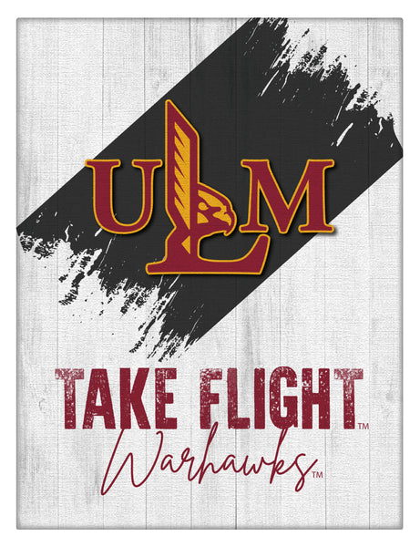 University of Louisiana at Monroe Logo Wall Decor Canvas