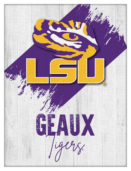 Louisiana State University Logo Wall Decor Canvas