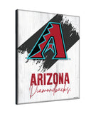 Arizona Diamondbacks Printed Canvas Design 08 | MLB Hanging Wall Decor